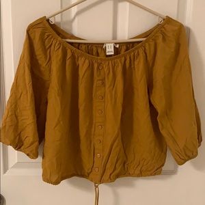 Off the shoulder blouse